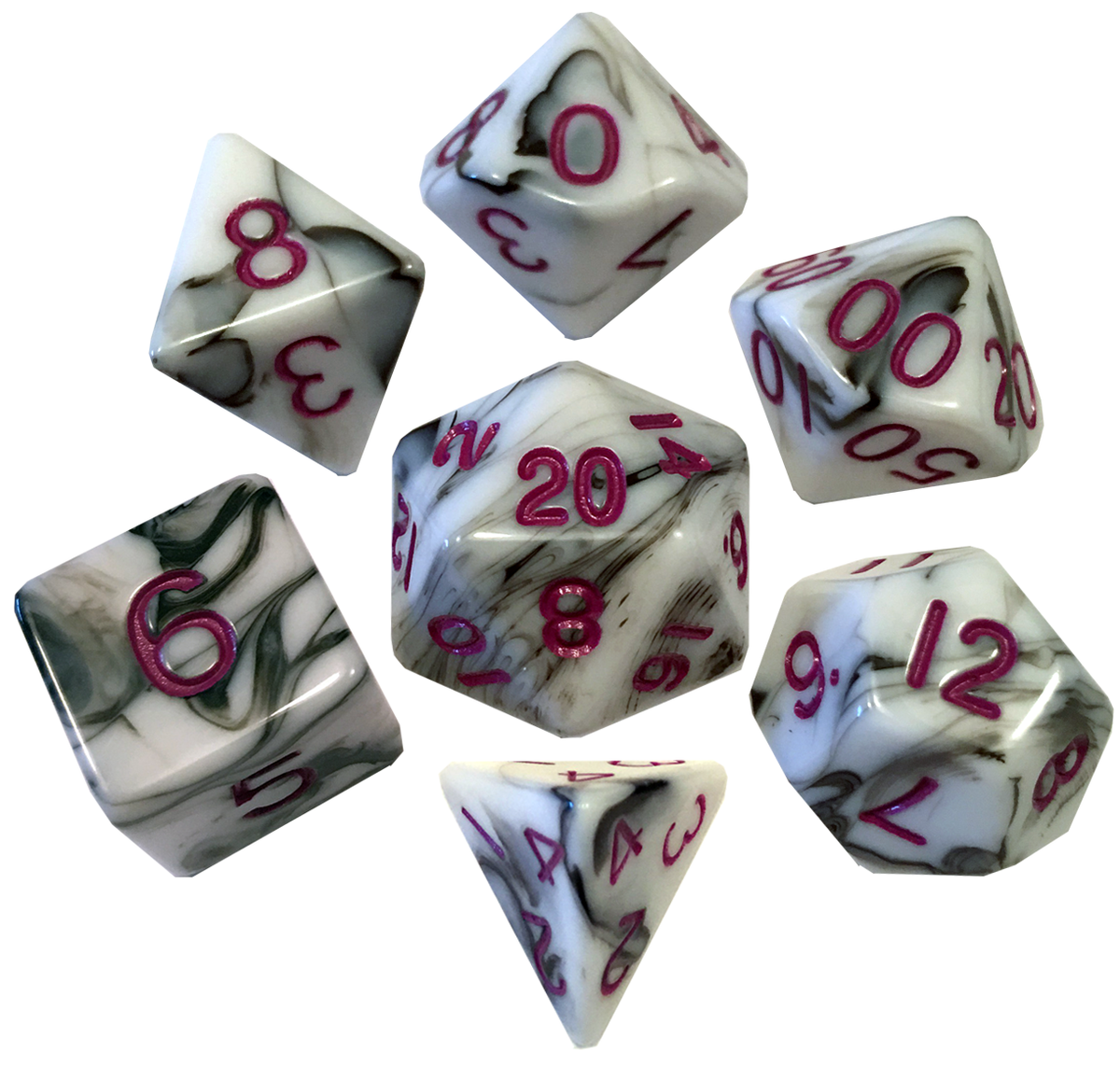 Dice: Metallic Dice Games (7-dice set)