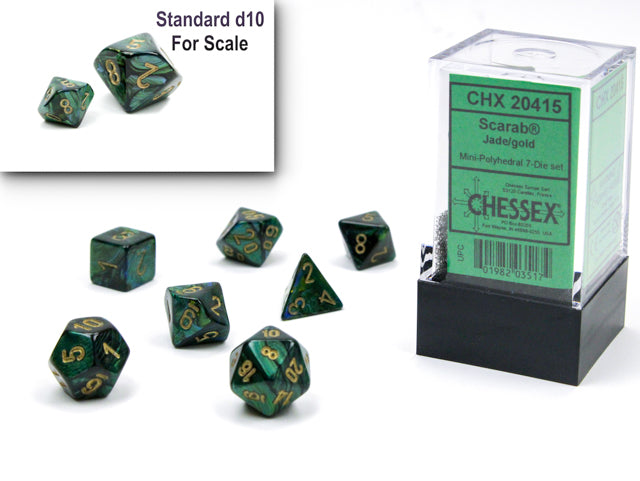 Dice: Chessex -- Mini Polyhedral 7-piece Sets