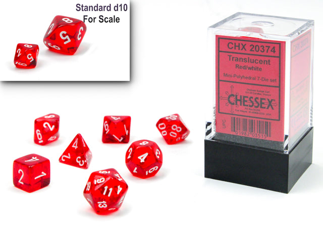 Dice: Chessex -- 7-Piece Polyhedral Sets