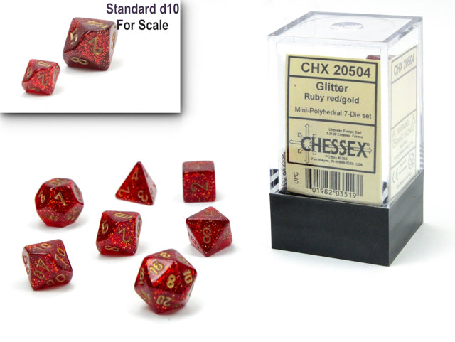 Dice: Chessex -- 7-Piece Polyhedral Sets