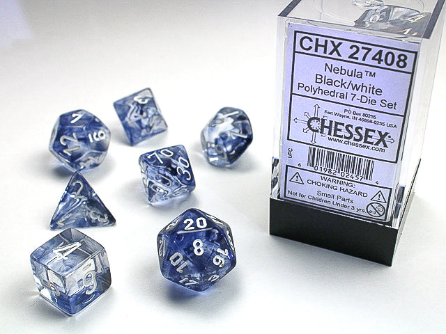 Dice: Chessex -- 7-Piece Polyhedral Sets