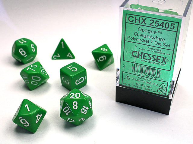 Dice: Chessex -- 7-Piece Polyhedral Sets