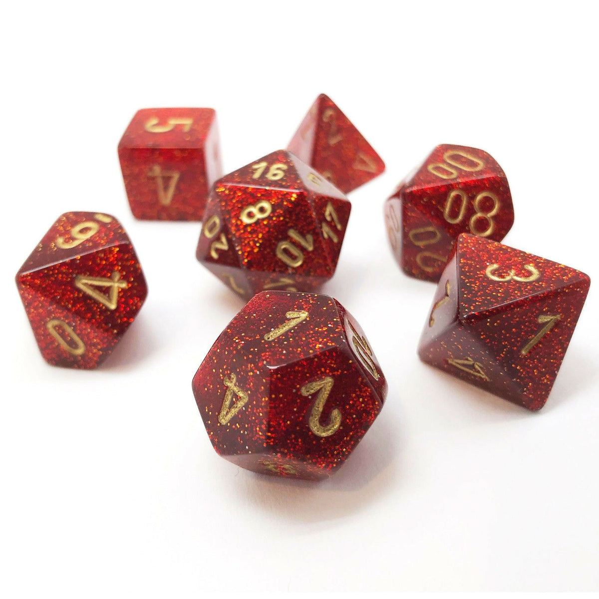 Dice: Chessex -- Mini Polyhedral 7-piece Sets