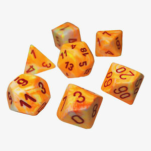 Dice: Chessex -- 7-Piece Polyhedral Sets