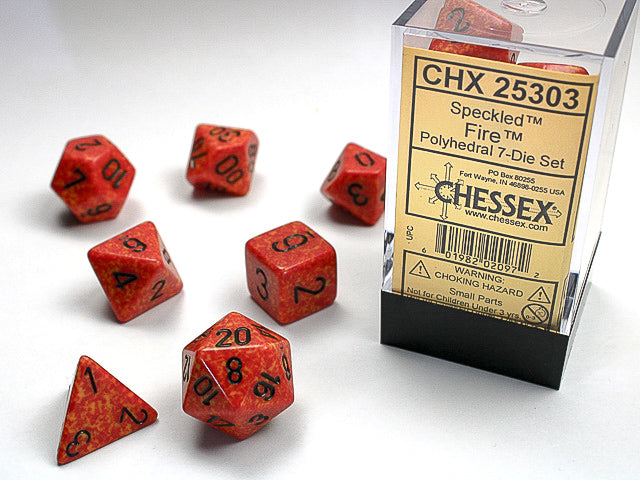 Dice: Chessex -- 7-Piece Polyhedral Sets