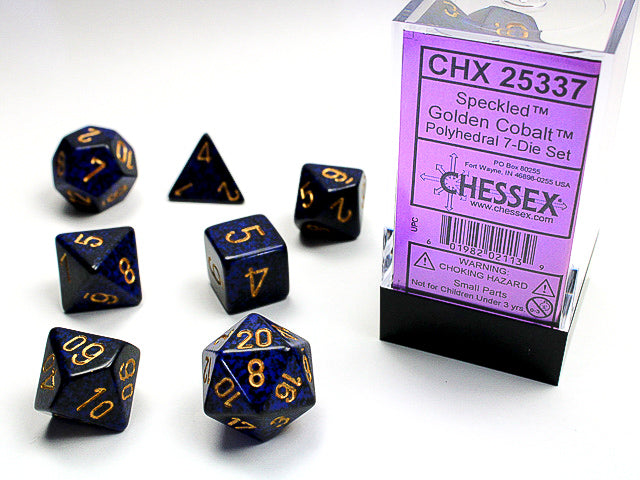 Dice: Chessex -- 7-Piece Polyhedral Sets