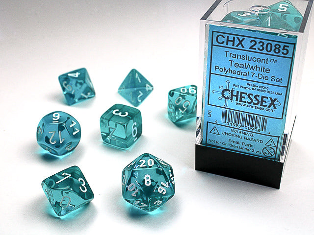 Dice: Chessex -- 7-Piece Polyhedral Sets