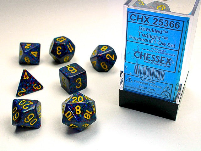 Dice: Chessex -- 7-Piece Polyhedral Sets